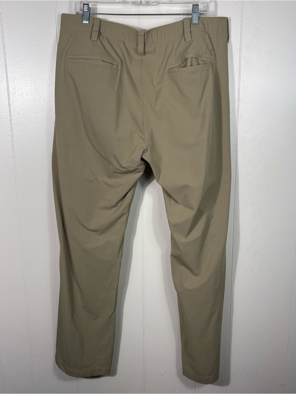 Under Armour Matchplay Khaki Loose Fit Khaki Golf Pants 1289878 40x32 Athletic - Picture 7 of 7